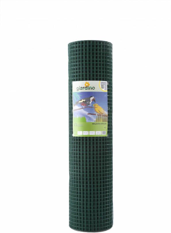 Giardino Gelast Gaas Geplastificeerd 19 X 1.1mm 101cm X 5m Ral 6005 Groen