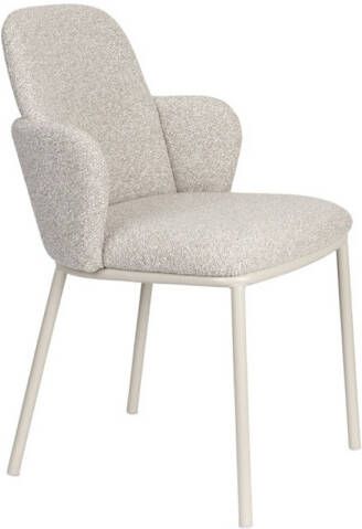 Giga Meubel Eetkamerstoel Met Armleuning Light Beige Jerrico