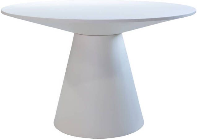 Giga Meubel Eettafel Rond Beige Betonlook 120cm Eettafel Sep