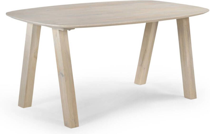 Giga Meubel Eettafel Deens Ovaal 170cm Naturel Mangohout Sensi