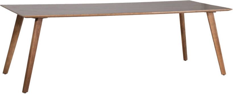 Giga Meubel Eettafel Naturel Mangohout 240cm Tafel Oslo