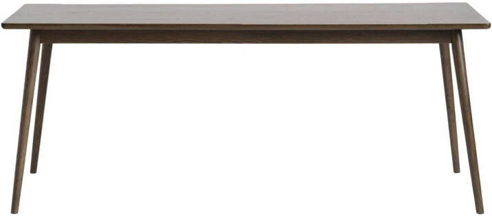 Giga Meubel Giga Living Eettafel Barrali Smoked Eiken 90x190cm