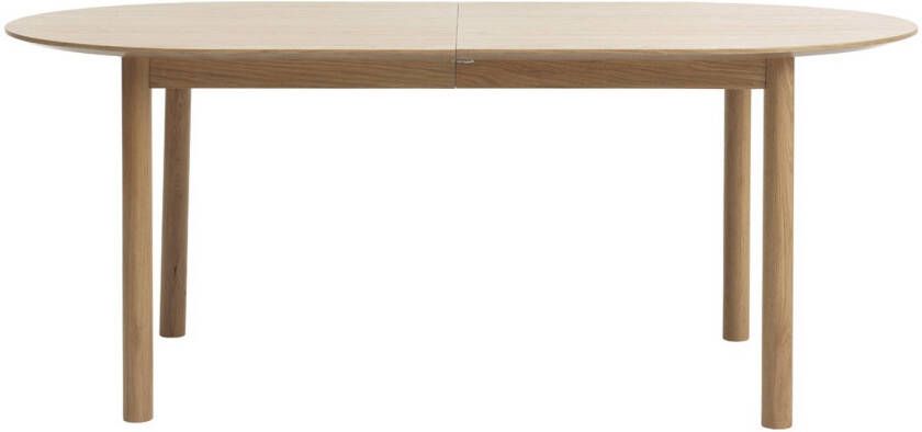 Giga Meubel Giga Living Eettafel Ovaal Naturel Eikenhout 280x100x75cm Gallina