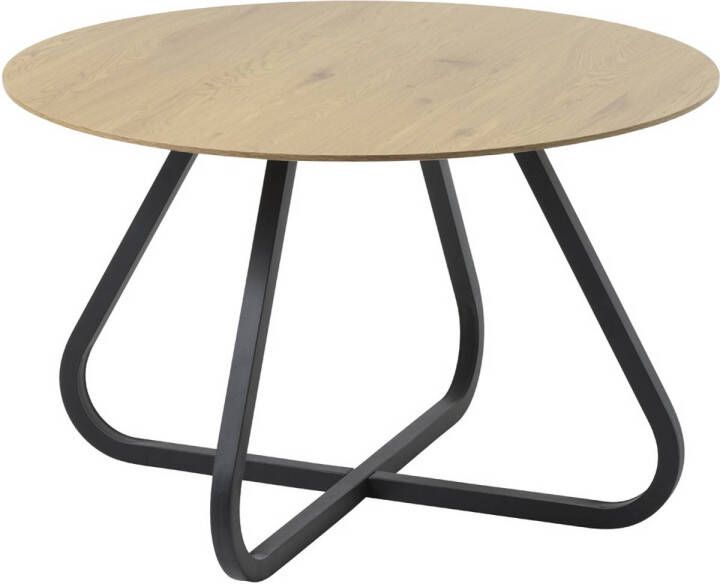 Giga Meubel Giga Living Eettafel Rond Ø120cm Naturel Eiken 2-4 Personen Cesura