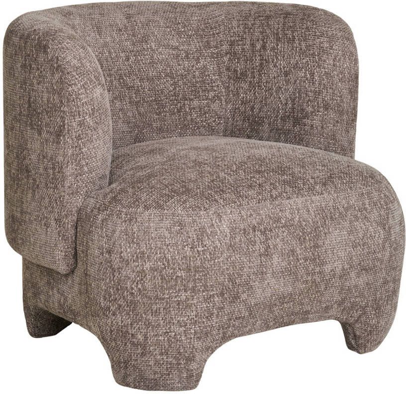 Giga Meubel House Nordic Fauteuil Beige Stof Zithoogte 45cm 79x77x72cm Nazare