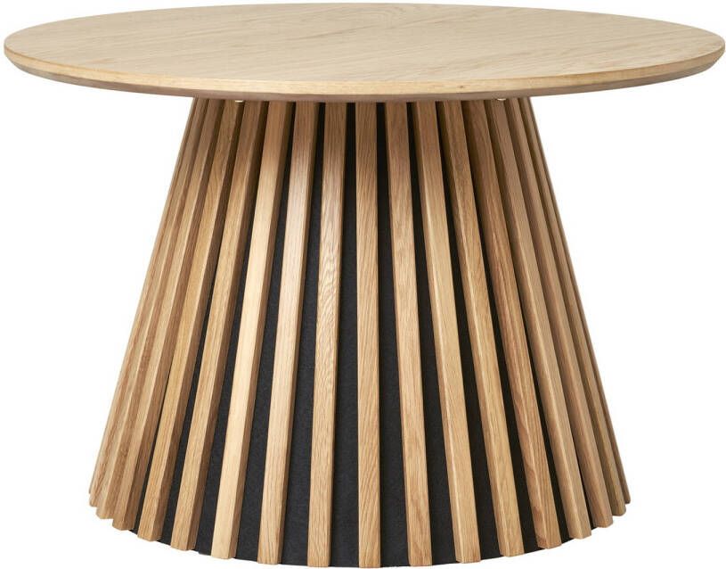 Giga Meubel House Nordic Salontafel Naturel Eikenfineer Ø70x45cm Osaka