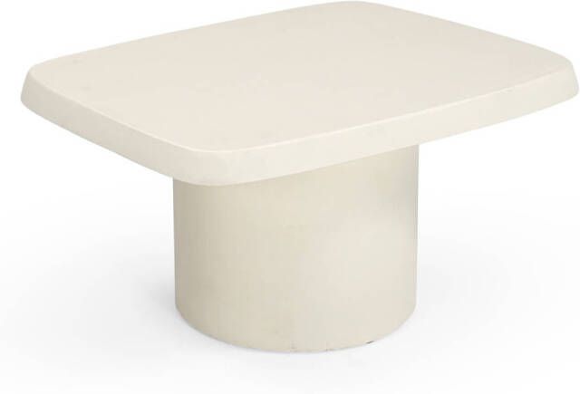 Giga Meubel Salontafel Rechthoek 69cm Beige Beton Carly