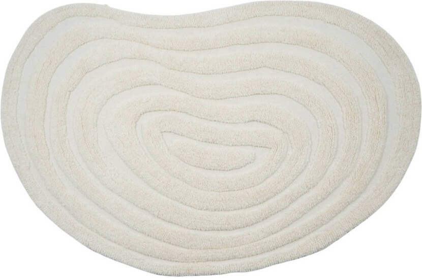 Giga Meubel Vloerkleed Organisch Beige Katoen 160x230x2cm Noah