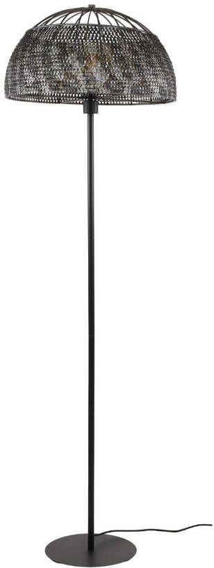 Giga Meubel Vloerlamp Ø50cm Zwart Bruin 50x50x180cm