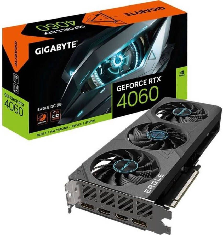 Gigabyte Grafische kaart GeForce RTX ™ 4060 Eagle OC 8G