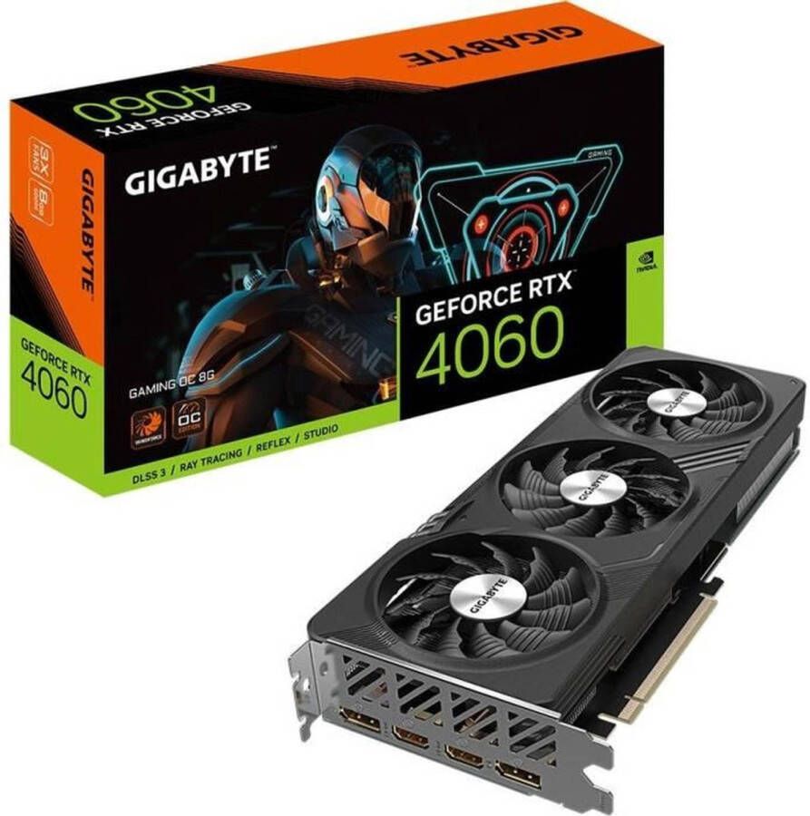 Gigabyte Grafische kaart GeForce RTX ™ 4060 Gaming OC 8G