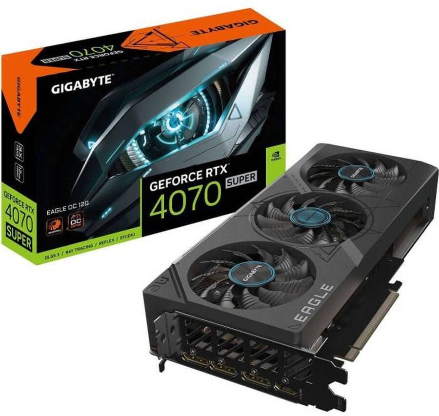 Gigabyte Grafische kaart GeForce RTX 4070 SUPER EAGLE OC 12G