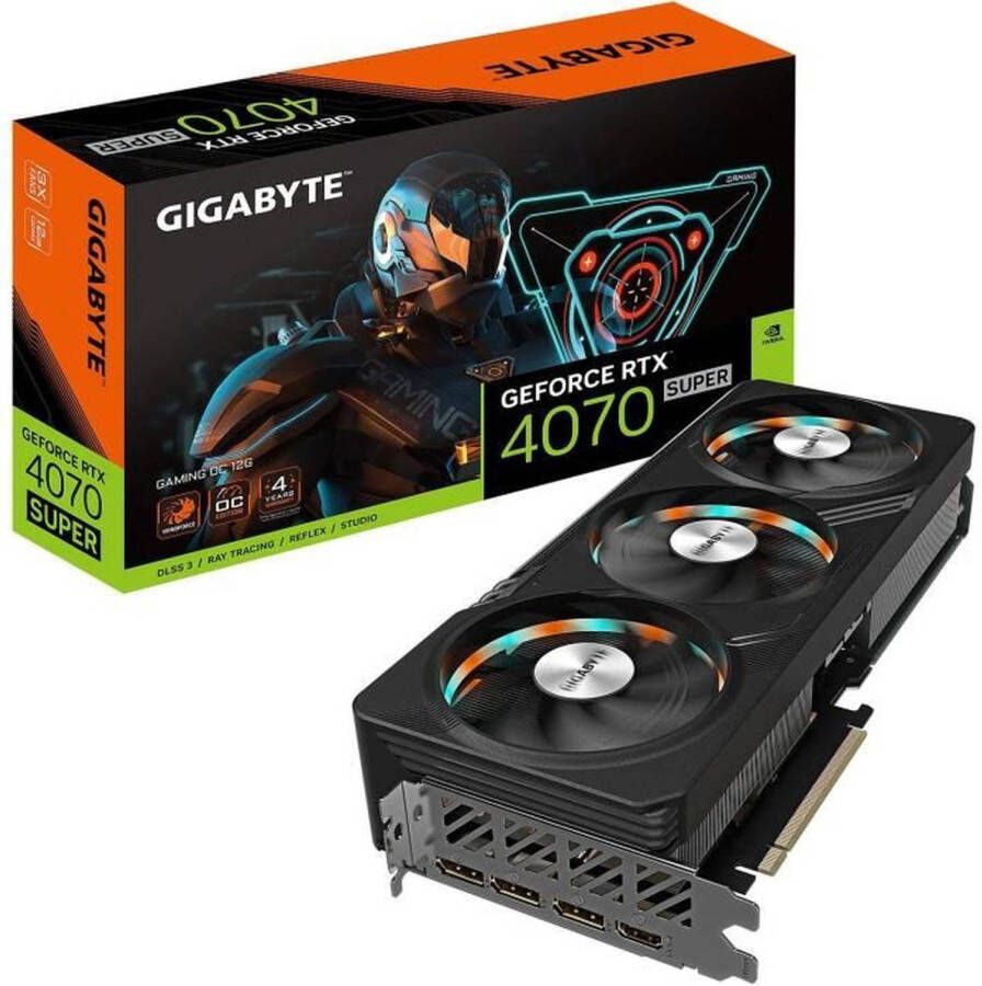 Gigabyte Grafische kaart GeForce RTX 4070 SUPER GAMING OC 12G