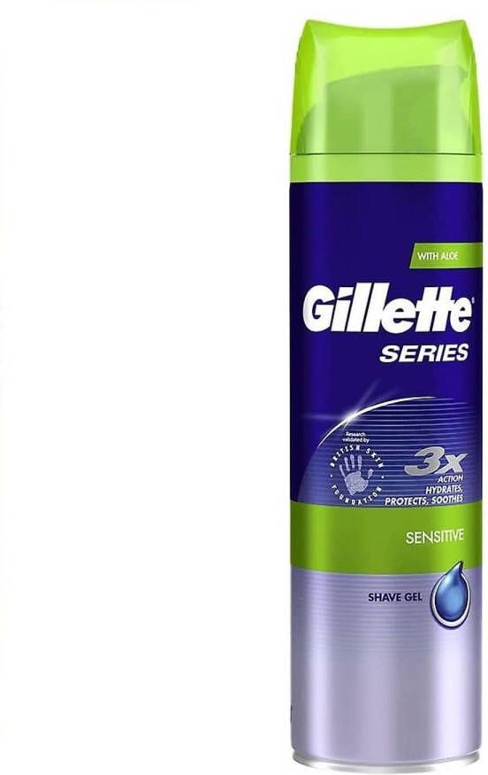 Gillette Series Sensitive scheergel voor de gevoelige huid 200ml