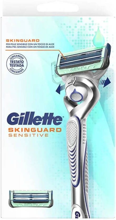 Gillette Skinguard Sensitive scheermes + vervangende mesjes