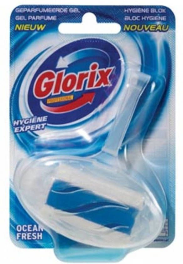 Glorix toiletblok Ocean Fresh blokje van 40 gram