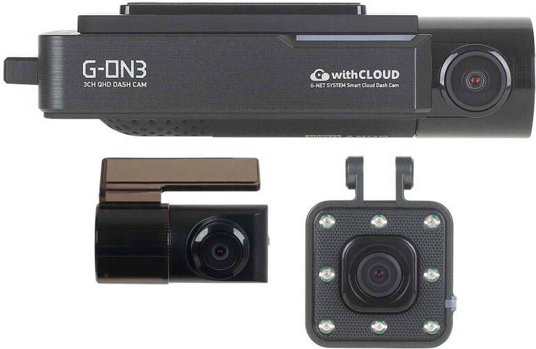 Gnet G-ON3 3CH QuadHD Cloud Wifi GPS 128gb dashcam