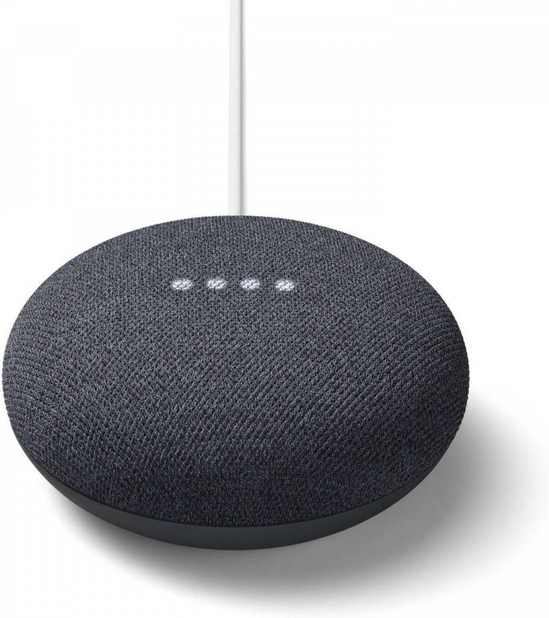 Google Nest Mini Smart Speaker Zwart Nederlandstalig