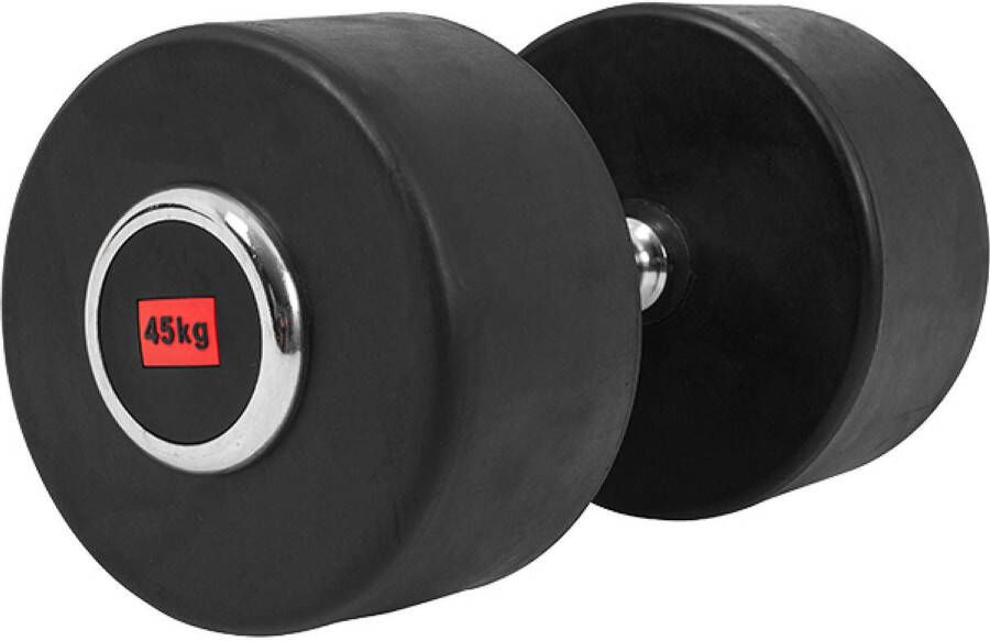 Gorilla Sports Dumbell 45 kg Gietijzer (rubber coating)