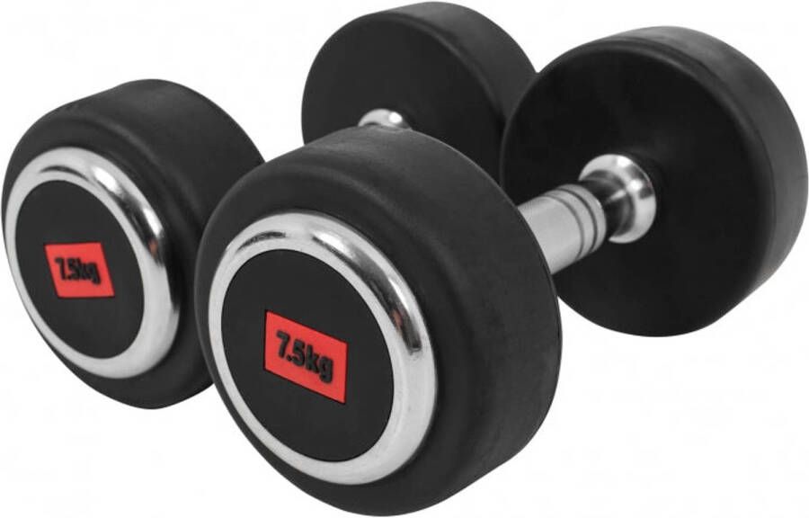 Gorilla Sports Dumbbell set 15 kg Professionele Halters 2 x 7 5 kg