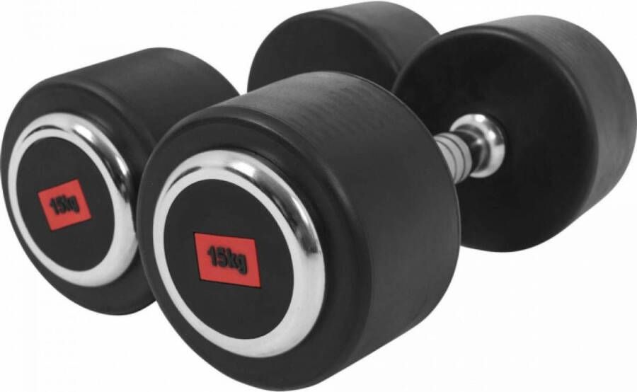 Gorilla Sports Dumbbell set 30 kg Professionele Halters 2 x 15 kg