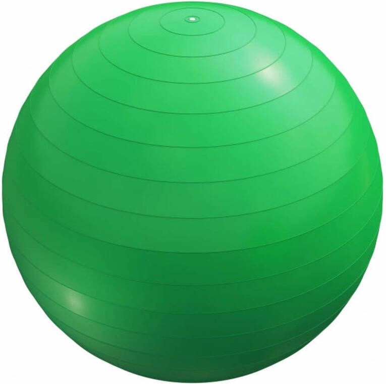 Gorilla Sports Fitnessbal Ø 75 cm incl. Pomp Gym bal Yoga Belastbaar tot 500 kg Groen