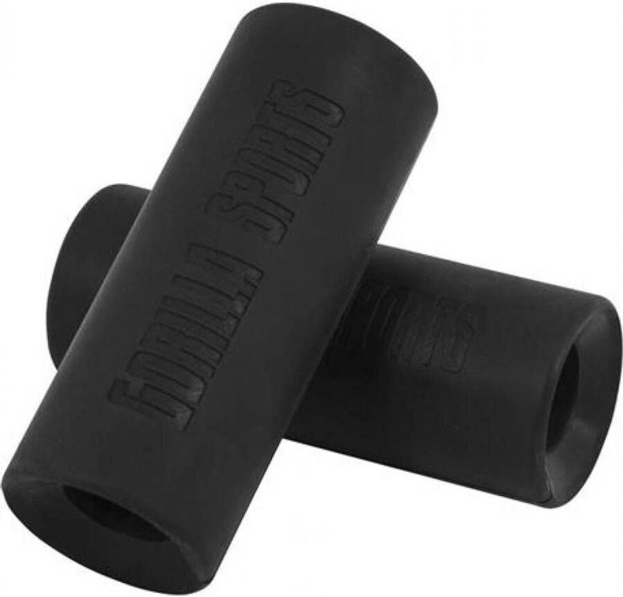 Gorilla Sports Grip Siliconen Haltergrepen Sleeve Anti-slip