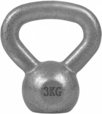 Gorilla Sports Kettlebell Gewicht Kettle Bell Gietijzer 3 kg