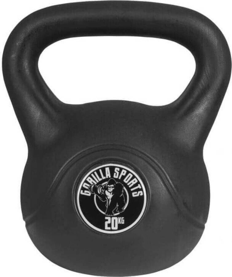 Gorilla Sports Kettlebell Kunststof 20 kg