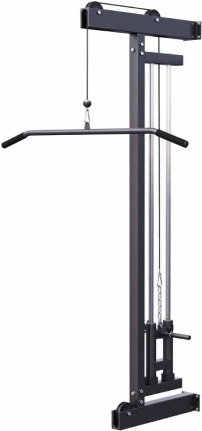 Gorilla Sports Lat Pulley Lat station Lat machine Wandmontage Incl. Lattrekstang