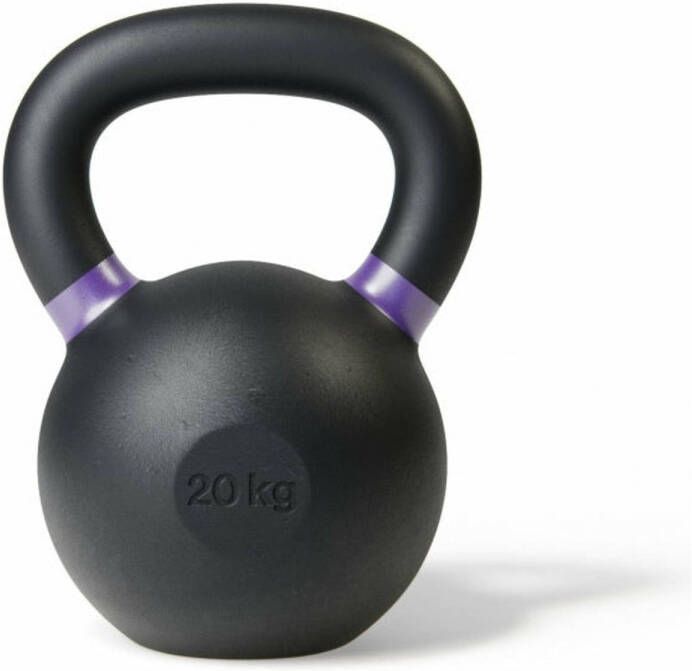 Gorilla Sports TRYM Kettlebell Gietijzer Zwart 20 kg