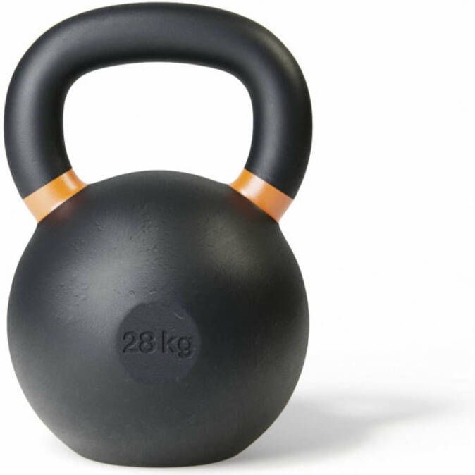 Gorilla Sports TRYM Kettlebell Gietijzer Zwart 28 kg