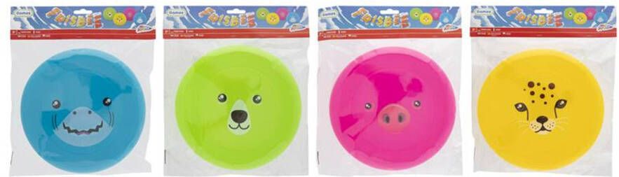 Grafix Frisbee met dierenprint 23cm