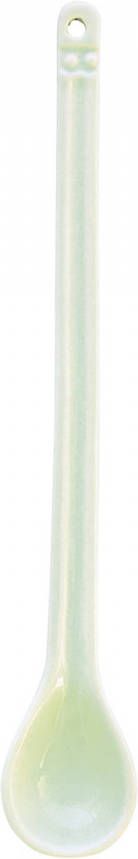 GreenGate Porselein Lepel Alice lichtgroen L 16 cm Set van 6 Stuks