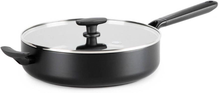 Greenpan Hapjespan met deksel SmartShape ø 28 cm 4.2 liter keramische anti-aanbaklaag