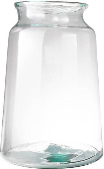 Gusta® Vaas gerecycled glas ø24x35cm