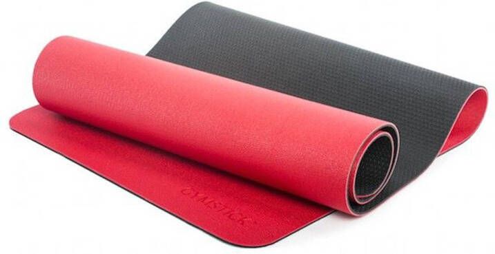 Gymstick Pro Yoga Mat Met Online Trainingsvideos Red Black
