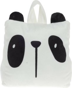 H&S Collection Deurstopper 1 kilo gewicht kinderkamer Panda met lus van touw 17 x 14 cm Deurstoppers