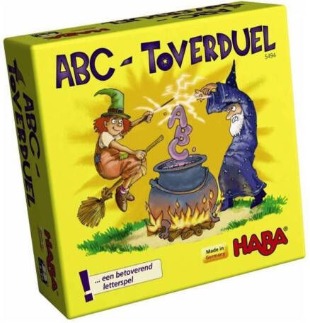 Haba Spel Spelletjes vanaf 6 jaar ABC Toverduel