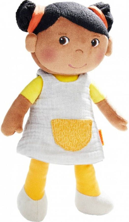 Haba knuffelpop Jada junior 29 cm katoen polyester