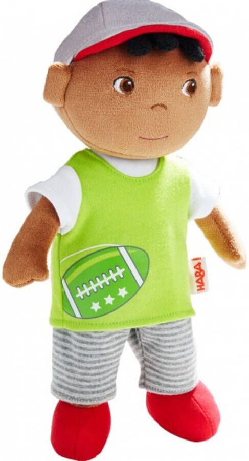 Haba knuffelpop Mason junior 29 cm katoen polyester