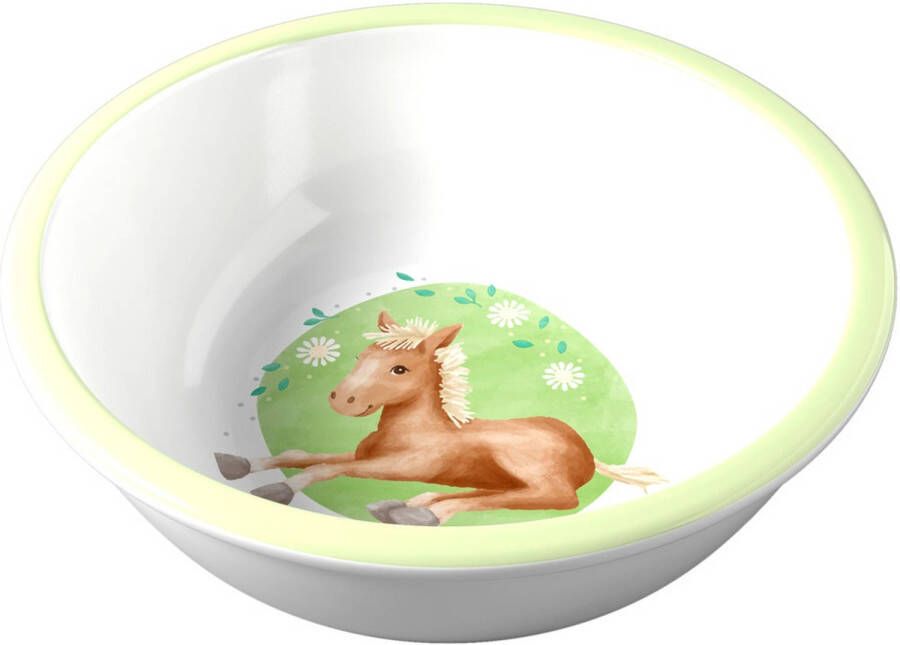 Haba kom Paarden junior 15 4 x 5 cm melamine wit