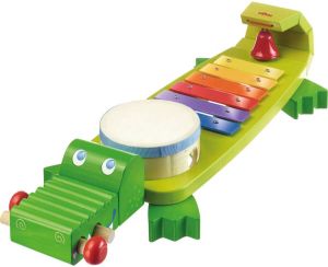Haba Muziekinstrument Klankkrokodil Groen