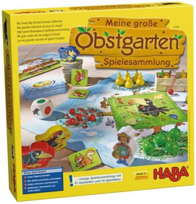 Haba Mijn grote Boomgaard-spelletjesverzameling