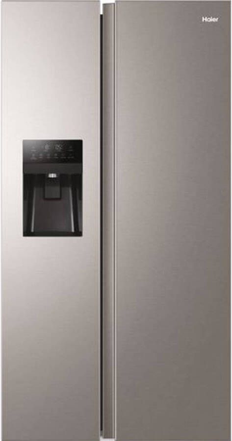 Haier Amerikaanse koelkast HSR3918FIMP (Grijs)