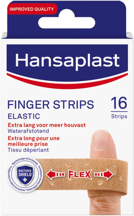 Hansaplast Elastic Vingerstrips 16ST