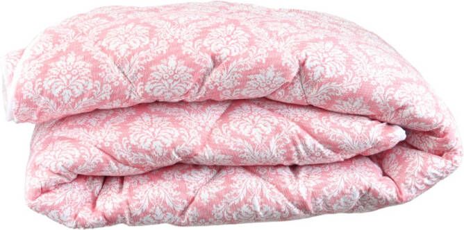 HappyBed Pink elegance 240x220 Wasbaar dekbed zonder overtrek Bedrukt dekbed zonder hoes