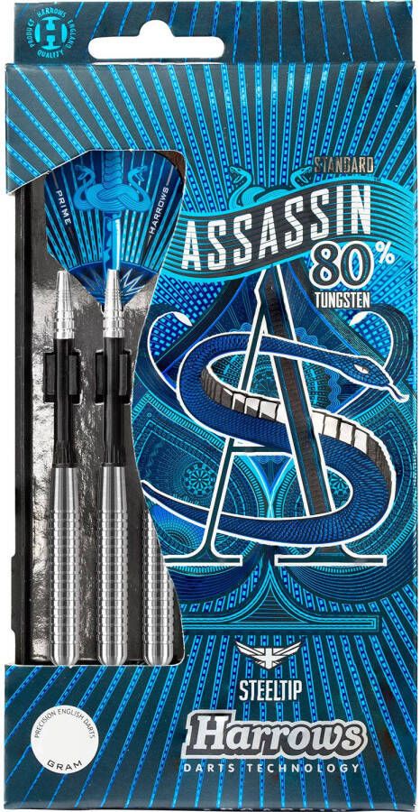 Harrows Assassin 80% Tungsten Steeltip dartpijlenset (Gewicht pijl: 0 022 kg)