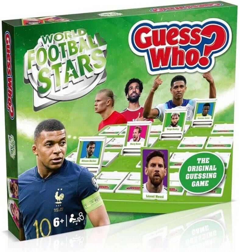 Hasbro Guess Who World Football Stars (Engelstalig)