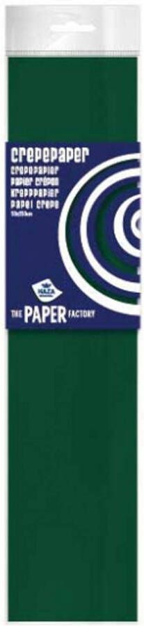 Haza Original Donkergroen crepe papier plat Crepepapier